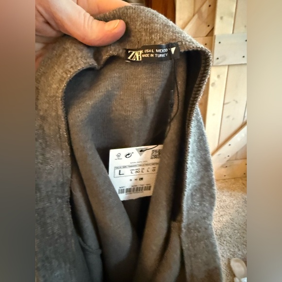 NWT Zara Cropped Sweatshirt and Skirt Set size large - Picture 4 of 11